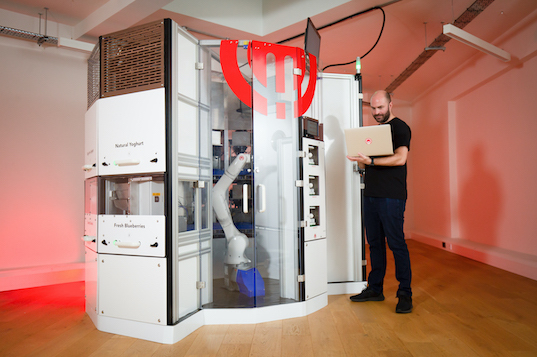 UK Base Restaurant, Karakuri Unveils Food Robotics Automated Canteen, Plus $8.4m Investment Led By Firstminute